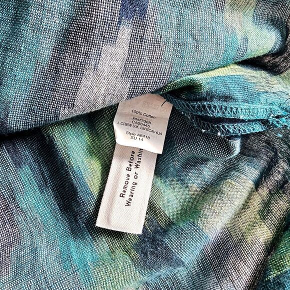 Madewell Tunic top shirt button jagged plaid fall leggings top XS extra small - Picture 5 of 7